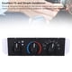thumbnail image 4 of Interruptor de Control del Calentador de Aire Acondicionado, Unidad de Control de Clima de Calentador de Ca de Rendimiento ESTA, 4 of 7