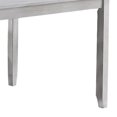 thumbnail image 4 of Benjara Charlotte 5 Piece Dining Table and Chairs Set, Wood, Farmhouse, White, 4 of 5