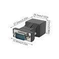 thumbnail image 3 of VGA Over Cat5/Cat6 Extender Adapter, High Resolution Support VGA Extender To RJ45 Adapter For Multimedia Applications, 3 of 5
