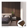 thumbnail image 3 of Madera nogal, Lambrin Plus Decorativo Wpc Tipo Madera Para Muro, cubre1.7m2, 10PZ Panel Decorativo MADERA NOGAL, 3 of 6