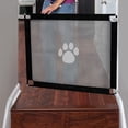 thumbnail image 2 of Magic Pet Gate 39.3" x 31.5" Puerta de malla de seguridad para perros y gatos Barreras de pantalla portátiles para cachorros para escaleras, puertas y pasillos, 2 of 5