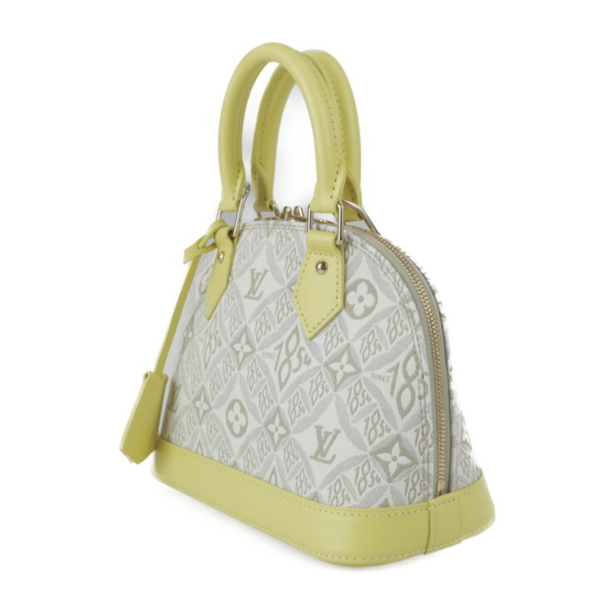 LV Alma BB Light Yellow Size 24.5 x 18 x 12 cm 