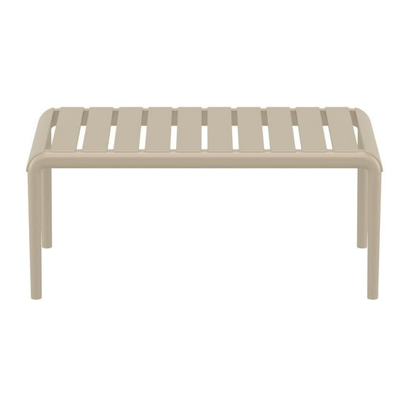 Compamia Paris Outdoor Coffee Table Taupe