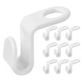 thumbnail image 1 of Clothes Hanger Connector Hooks, 40 Pcs Coat Hanger Hooks Super Space Saving For Closet, White, 1 of 4