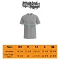 thumbnail image 5 of Zfeel Kids Athletic T-Shirt, Moisture-Wicking Sports Tee, Quick-Dry Polyester, Charcoal, M, 5 of 5