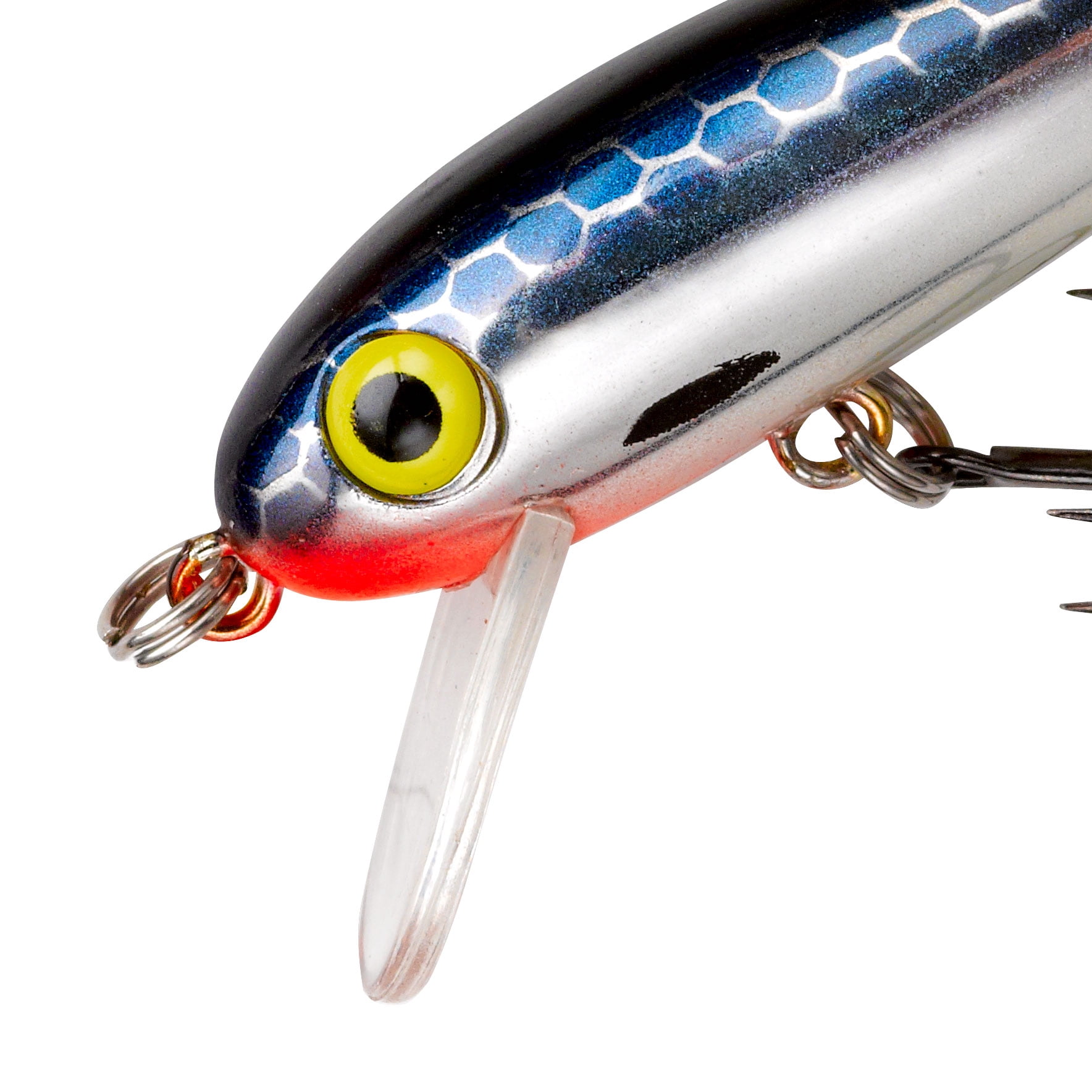 Rebel Track Down Minnow Slick Slow Sinking Slick Black Minnow 1 5/8" 3/32 oz.