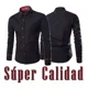 thumbnail image 5 of Camisa Hombre Casual Formal Vestir Slim Fit Strech Rombo Am7, 5 of 7