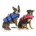 thumbnail image 4 of Seachoice Dog Life Vest, Adjustable Life Jacket For Dogs, w/ Grab Handle, Pink Polka Dot, Size XS, 7-15 Lbs., 4 of 5