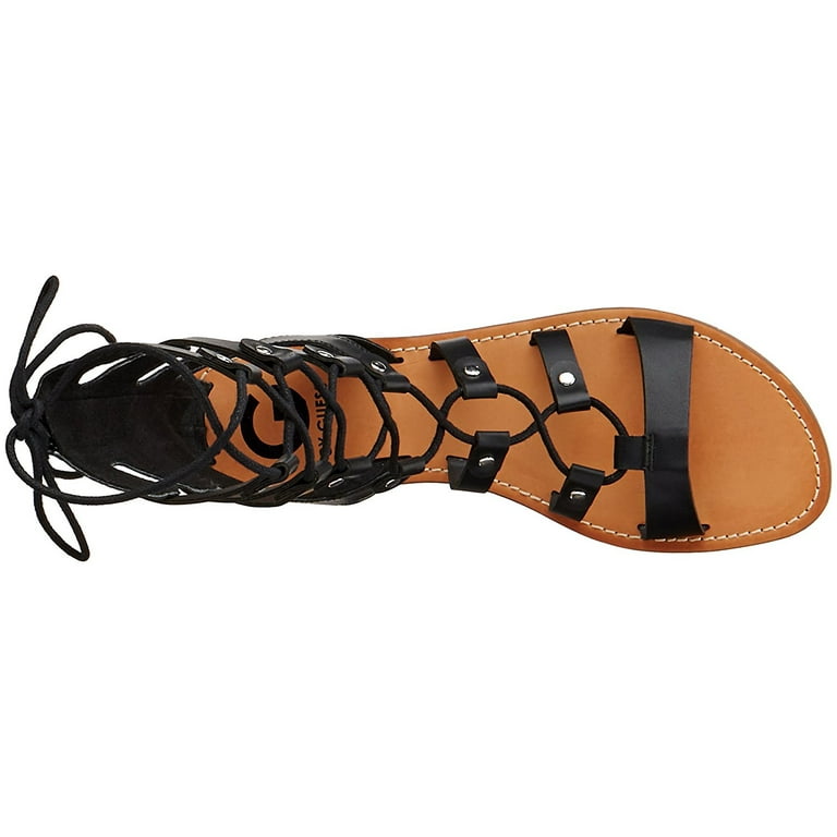 G By Guess Womens Hopey Open Toe Casual Gladiator Sandals