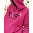 thumbnail image 3 of Tstars Women’s Breast Cancer Awareness Hoodie – Spread the Hope Pink Ribbon Cancer Support Apparel for Women, 3 of 6