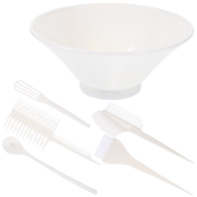 unbranded 6Ud Herramientas Para Teñir Cepillo Y Peine Resistente Color Beige