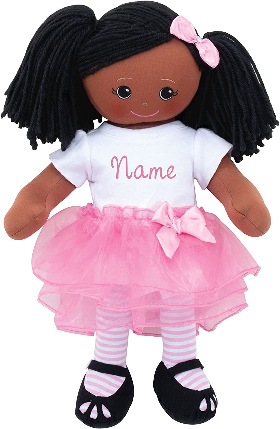 Clip Ballerina With Hair Personalized Doll and Tutu