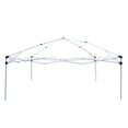 thumbnail image 2 of 10x10 FT Ez Pop Up Canopy Tent, Outdoor Portable Folding Commercial Canopy Tent Heavy Duty, Instant Lightweight Gazebo with Carrying Bag and Adjustable Height for Beach and Party Shelter (White), 2 of 9