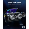 thumbnail image 4 of Ikarao Shell S1 Karaoke Machine for Adults & Kids with Screen Lyrics Display, 2 Wireless Microphones Auto-Charging, Portable Bluetooth Speaker PA System WiFi/HDMI, Home Outdoor Party Speaker, 4 of 5