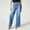 *Light Blue, variant on ClodeEU Women's Elastic High Waisted Wide Leg Jean ,Strench Jeans Pants, Casual Baggy Jeans Light Blue,Womens Plus XL