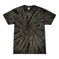 thumbnail image 2 of Colortone Tie Dye T-Shirts Spider Multi Colors Juniors Cotton, 2 of 4