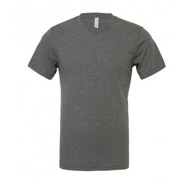 Bella + Canvas - Camiseta CVC jaspeado unisex para adultos (Jaspeado Intenso)
