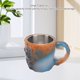 thumbnail image 4 of Taza De Café De Cristal Mineral, Taza De Café De Resina De Cristal De Imitación Con Para Bebidas Calientes, 4 of 7