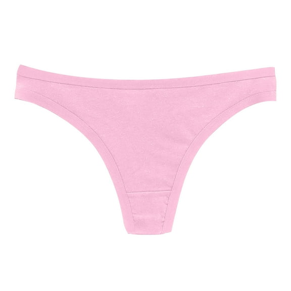 Bigersell Women Panties Clearance High Waist Underwear Women Cheeky Panty Style P-1117 Nylon Brief Panties Ladies Thongs Briefs Mid Waist Women Cheeky Panties Pink XXL