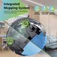thumbnail image 3 of 2 in 1 Robot Vacuum and Mop Combo,  Mopping Robotic Vacuum with 2000Pa Max Suction, WiFi/App/Alexa, Schedule Settings, Self-Charging, Slim, Tangle-Free, Ideal for Hard Floor, Pet Hair and Carpet, 3 of 6