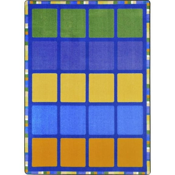 Joy Carpets Joy Carpet Rowing Multi 5'4" x 7'8"