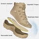 thumbnail image 3 of Botas de senderismo FREE SOLDIER, impermeables, tácticas, color canela, 3 of 9