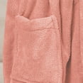 thumbnail image 5 of Cethrio Kids Boys Sleepwear Robes, Long Sleeve Warm Flannel Soft Boys' Bathrobes Pink Size 3-8T, 5 of 5