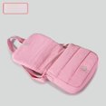 thumbnail image 1 of Bolso cuadrado pequeño de nailon para mujer, diseño de nicho, acolchado, con correa ancha para el hombro, bolso cruzado, sencillo y ligero, con solapa, 1 of 3