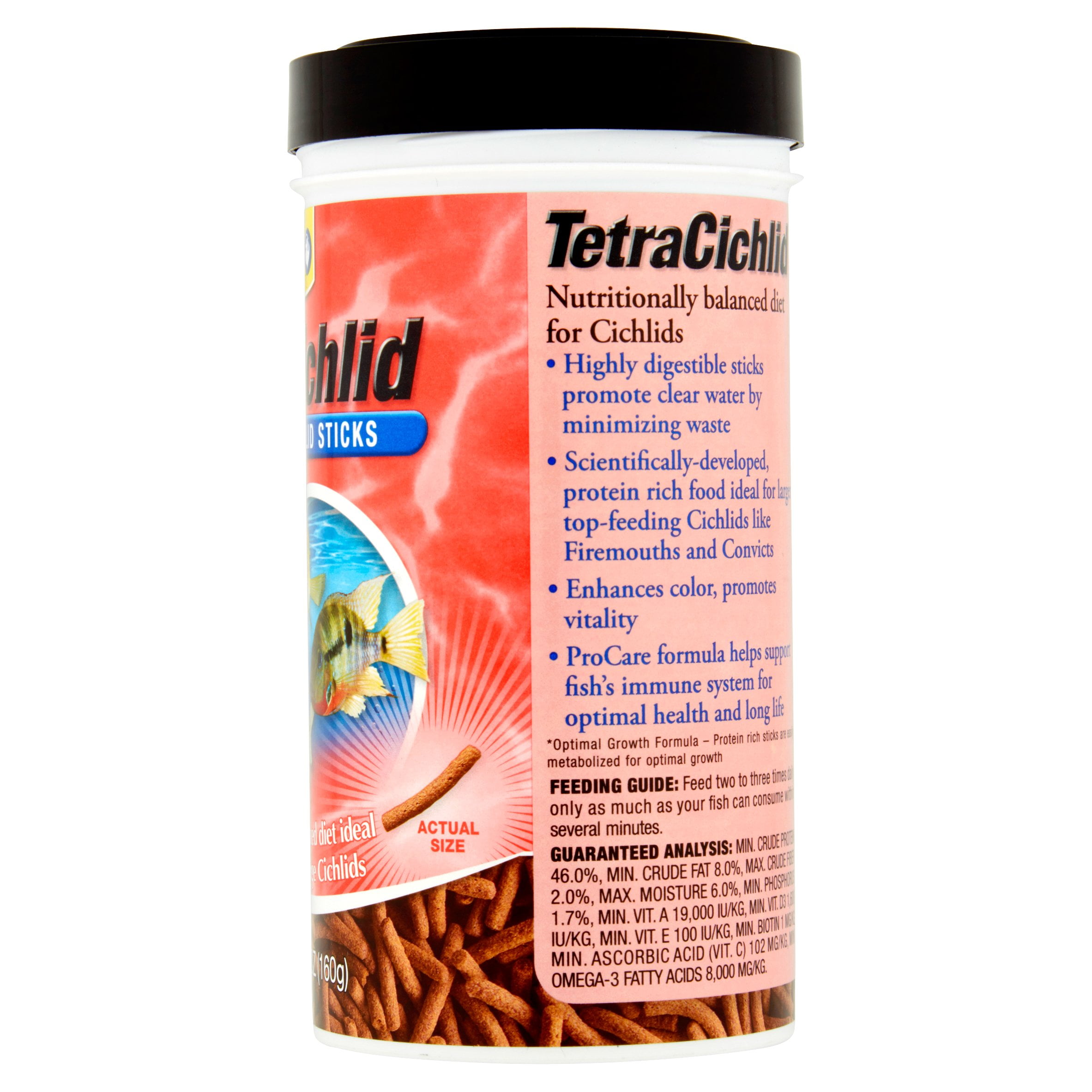 Tetra Cichlid Sticks 30g - Buzzard Reptile & Aquatics & Aquatics