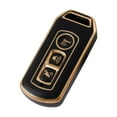 thumbnail image 2 of DYNWAVECA Motorcycle Remote Key Shell Remote Key Protector, Dustproof, TPU Easy to Install 3 Buttons Key Fob Cover Case for SH125 Black, 2 of 9