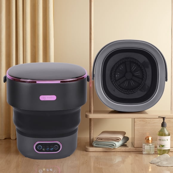 Lavadora De Ropa Plegable De 13 Litros, Con Manguera De Drenaje, Mini Lavadora Portátil Completamente Automática Para Apartamentos, Dormitorios, Hoteles