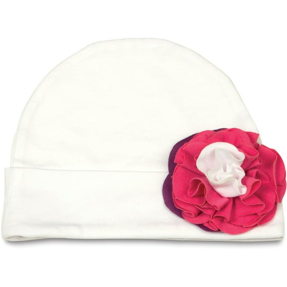 Grape Jelly - Flower Hat 0-12 Months