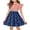 Dark Blue, variant on Grblisyd 4th of July Girls Dress Sleeveless Crew Neck Patriotic Dresses USA Flag A Line Dress for Kids Girl 1-13 Years