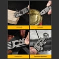 thumbnail image 4 of Titaniums Alloys Crowbars Pry Bar With Bottle Openers Tool Hand Wrenches Screwdriver for Outdoor Camping Cycling, 4 of 7
