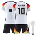 thumbnail image 3 of 2425Germany Home Jerseys Sports Team Uniform Set Football Training Suit Set Three-piece Sets "7" Child 24 #021G, 3 of 6