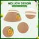 thumbnail image 3 of Sombrero de paja con protección solar de 56-58 cm de circunferencia para mujer, bonito sombrero de copa vacío con forma de fruta para verano, sombrero para el sol, estilo adulto, 3 of 5