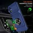 thumbnail image 5 of Fashion Case with Holder Stander Kickstand Drop Resistant Shockproof Case For Motorola Moto G Play 2024, 5 of 7