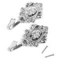 thumbnail image 4 of Eease Vintage Curtain Holdbacks 2pcs Retro Tieback Hooks for Clothes Drape HAT, 4 of 6