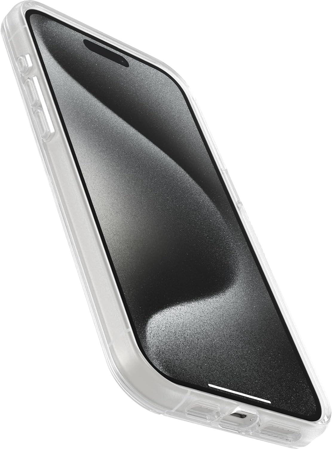 OtterBox iPhone 15 Pro Max Only - Symmetry Clear Series Case - Clear - Ultra-Sleek - Wireless Charging Compatible - Raised Edges Protect Camera & Screen - Non-Retail Packaging