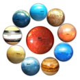 thumbnail image 1 of Bola de esponja de ocho planetas Sun Moon Bolas de espuma suave de ansiedad para la enseñanza escolar Feliz Sencillez, 1 of 1