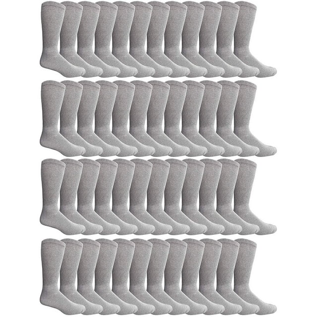 Wholesale Bulk Cotton Diabetic Crew And Ankle Socks, Loose Fit Top Non