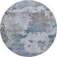 thumbnail image 2 of Addison Rugs Mayfield Premium Machine Washable Transitional Abstract Blue Round Rug, 8' x 8', 2 of 6
