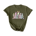 thumbnail image 4 of Mujeres Manga Corta de Verano Tops Día de San Valentín Impreso Cuello Redondo, Camisa de Moda Casual Blusa, 4 of 6