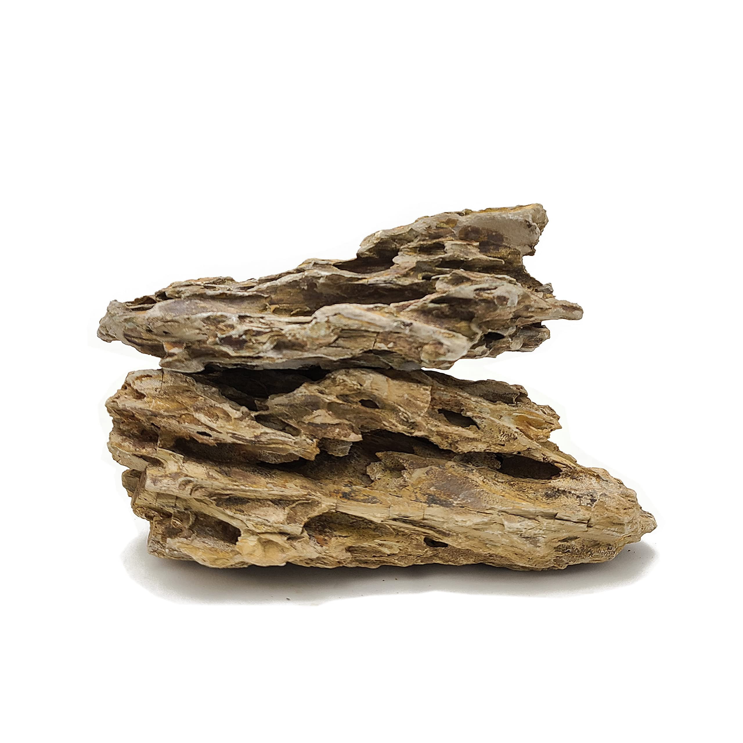 Lifegard Aquatics Aquascaping Dragon Ohko Rock 10 Lb Kit - Decorative Aquarium Rocks, Fish Tanks - 10 Lbs Kits