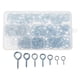 thumbnail image 1 of BESTYASH 210Ud Tornillos Auto-Perforantes Ojo De Oveja De Hierro Plateado Para Proyectos Decorativos, 1 of 8