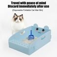 thumbnail image 4 of Disposable Litter Tray Open-Top Extra-Large Waterproof Litter Tray Foldable Large Outdoor Travel Cats Toilet, 4 of 7