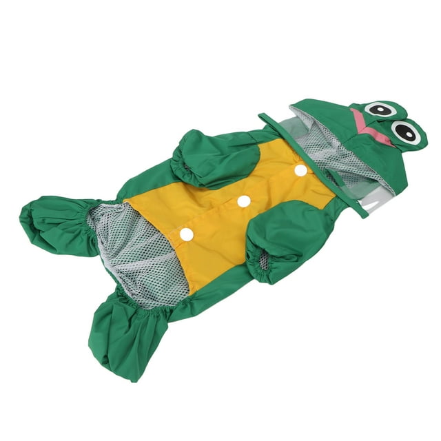 Imperméable Chien, Imperméable Chien Double Couche Chien Veste Imperméable Chiot Intégration Transparente