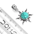 thumbnail image 2 of 925 Sterling Silver Pendant Turquoise Handmade Jewelry, 2 of 4