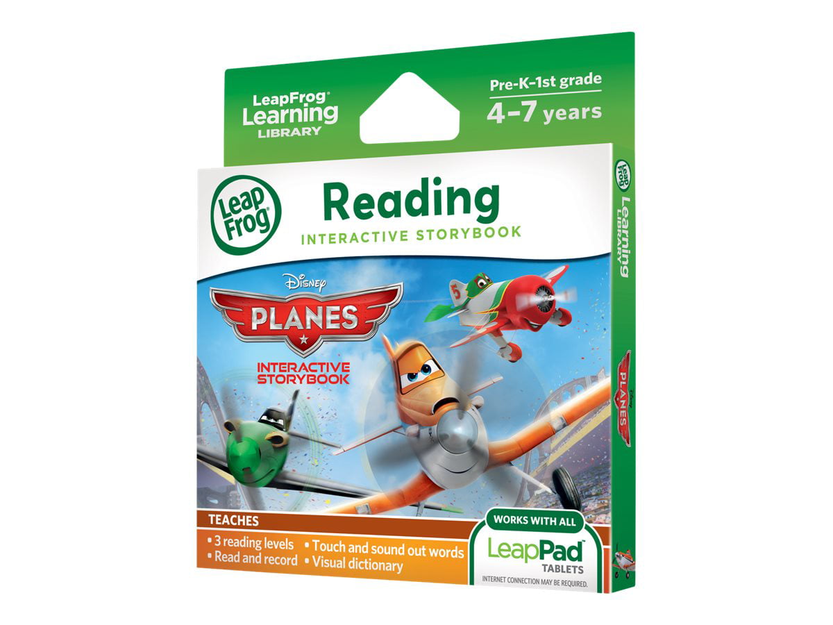 LeapFrog Disney Planes Interactive Storybook for LeapPad Tablets for sale online 