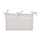 thumbnail image 3 of Bolsas de almacenamiento colgantes para cuna de bebé con correas ajustables, 2 bolsillos, organizador de lino para cuna de bebé, pañales, tela, juguetes, 3 of 6